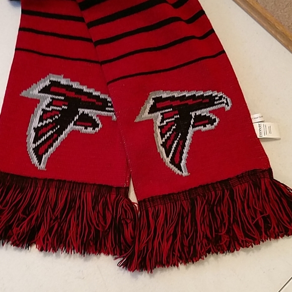 NFL Atlanta Falcons unisex fringe knit scarf